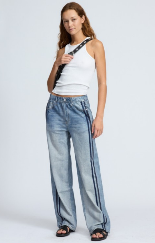 Miramar Terry Striped Pant
