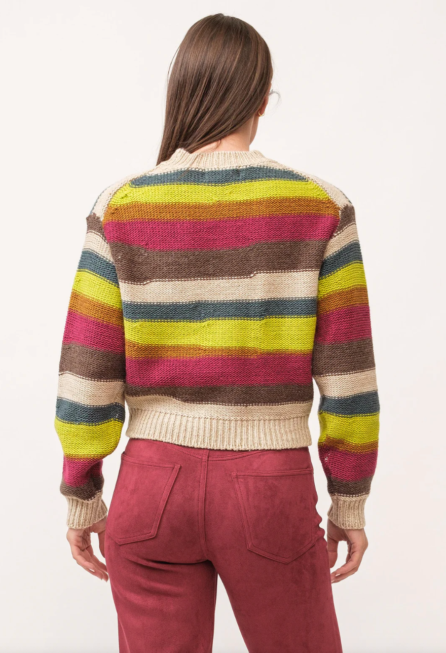 Multicolor Striped Sweater