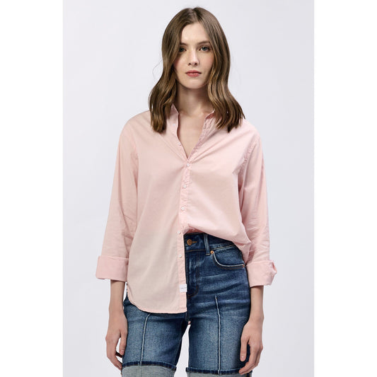 Pale Pink Cotton Button Down