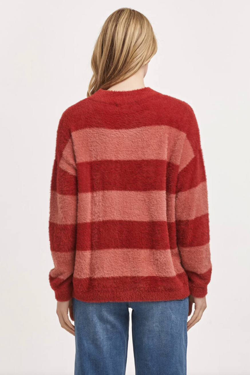 Red Striped Sweater