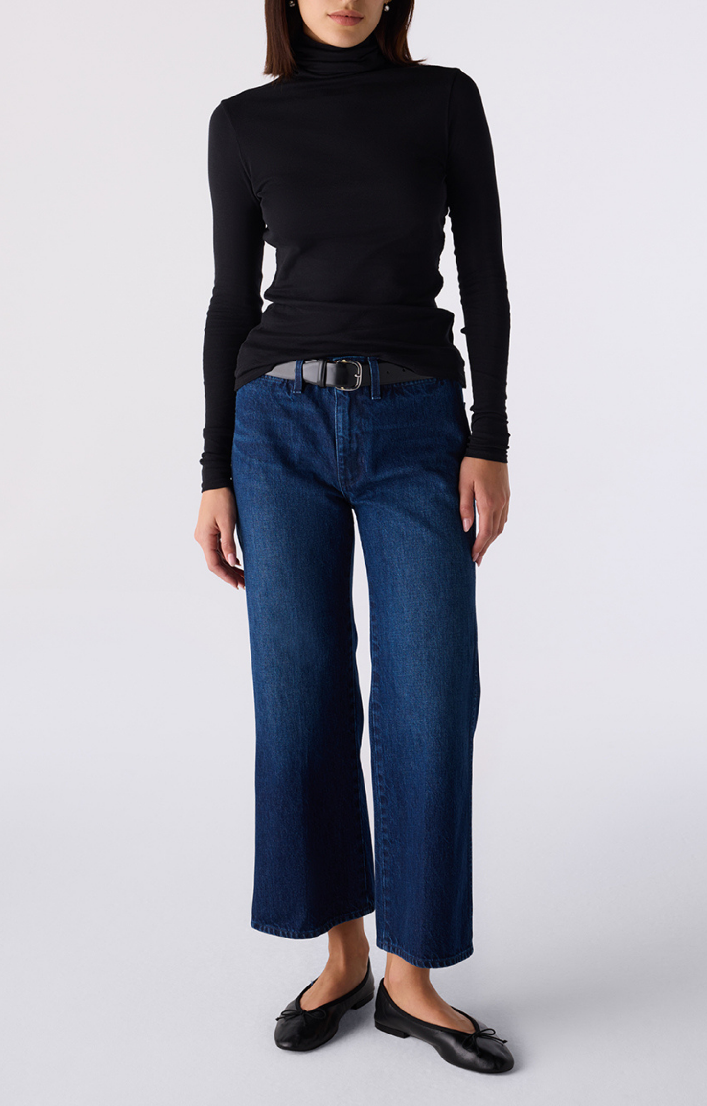Robbie Dark Wash Mid Rise Jean