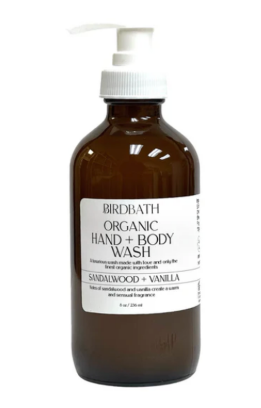 Sandalwood Vanilla Hand + Body Soap