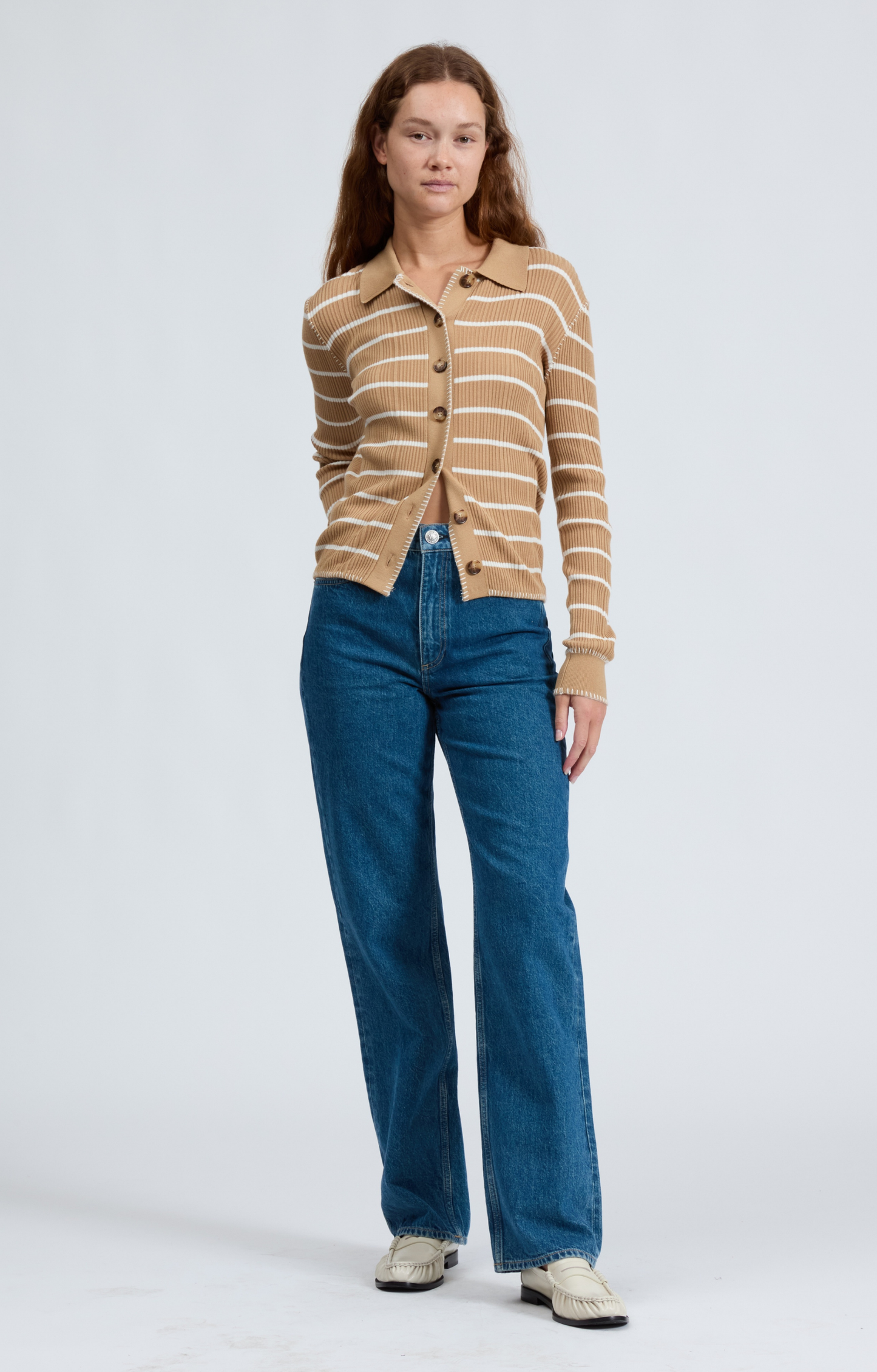 Shea Medium Wash Straight Leg Jean