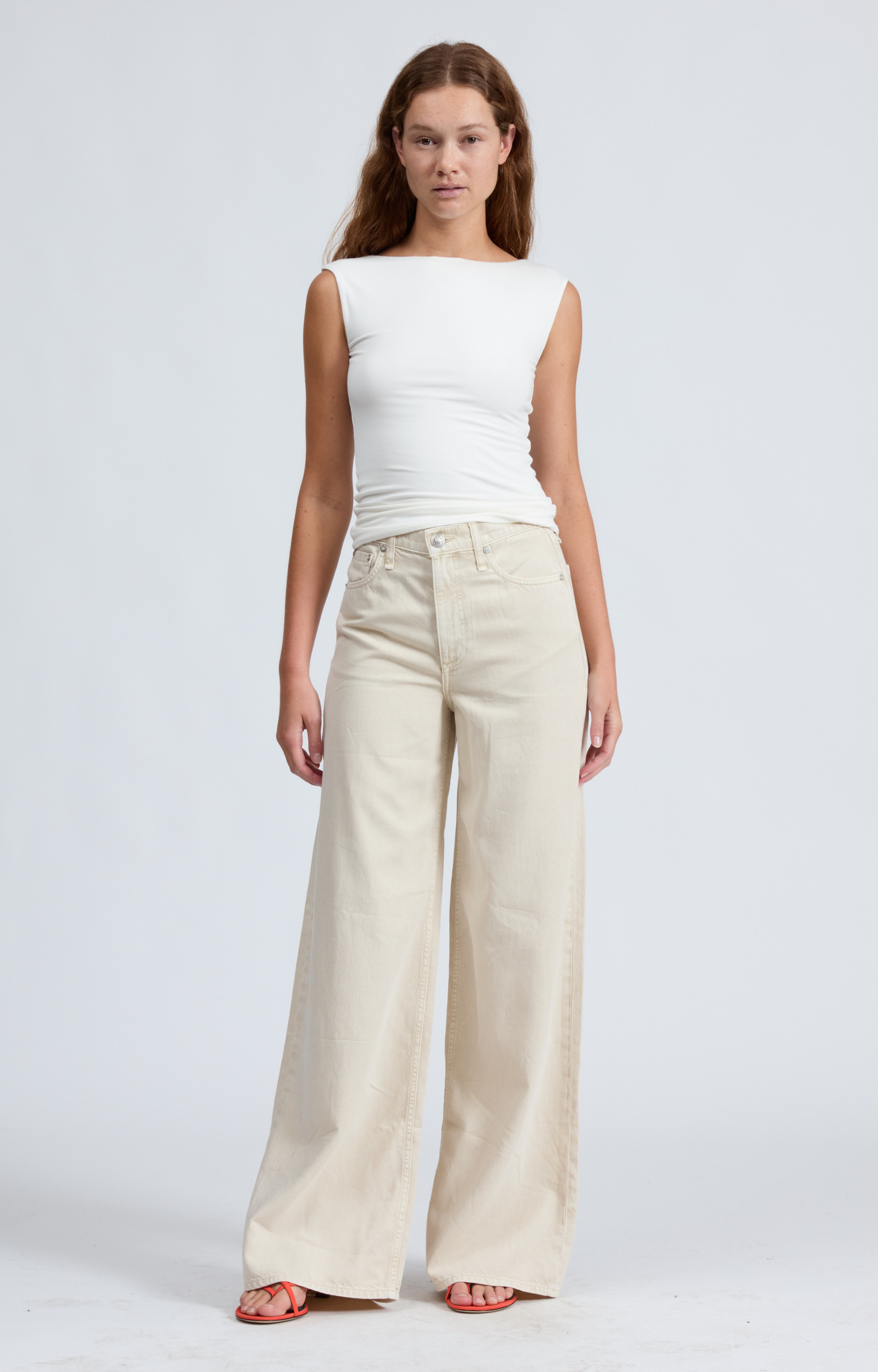 Sofie Sandstone Featherweight Jeans