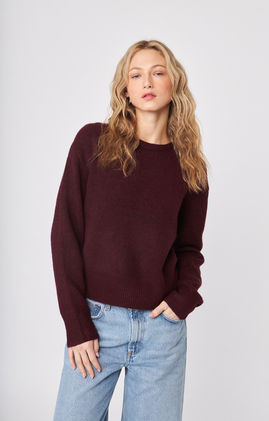 Winnie Wine Sweater